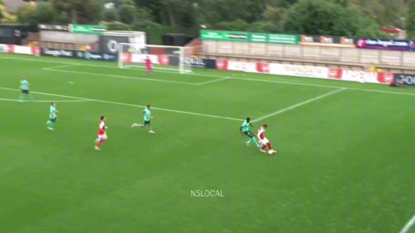 阿森纳U21队史最年轻联赛进球者🤩来欣赏15岁道曼昨日比赛集锦