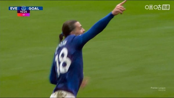 补时致胜球 !格拉利什第93分钟“被动”破门,埃弗顿2-1反超水晶宫 补时致胜球 !格拉利什第93分钟“被动”破门,埃弗顿2-1反超水晶宫