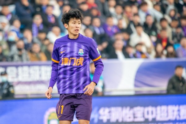 谢维军在第99分24秒得分  ，是津门虎队史中超时间第二晚的得分