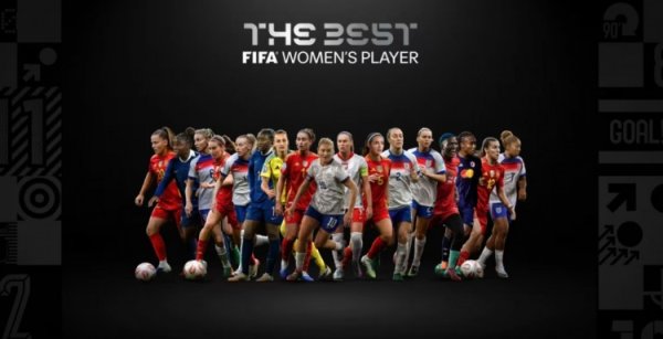 FIFA年度女足最佳球员候选名单：邦马蒂、普特拉斯入围
