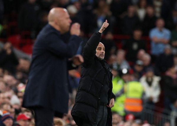 利物浦近10次对阵曼城5胜3平2负占据优势，上赛季曾完成双杀